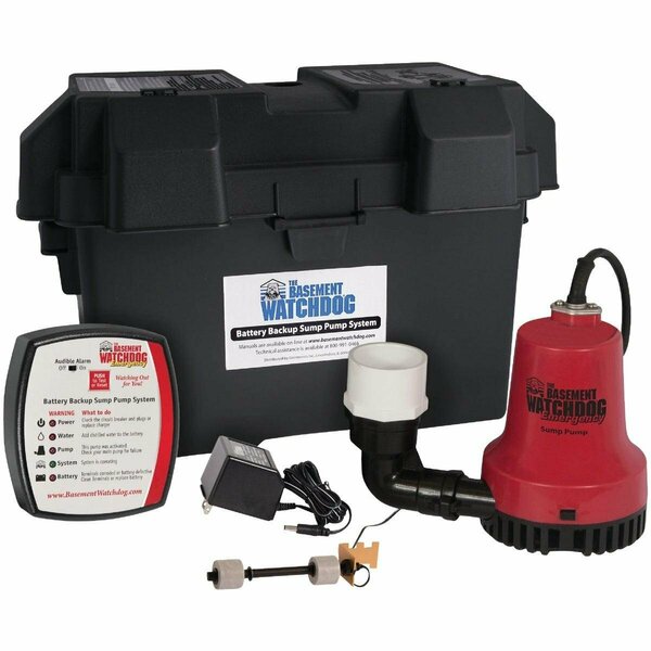 The Basement Watchdog Emergency Backup Sump Pump System BWE